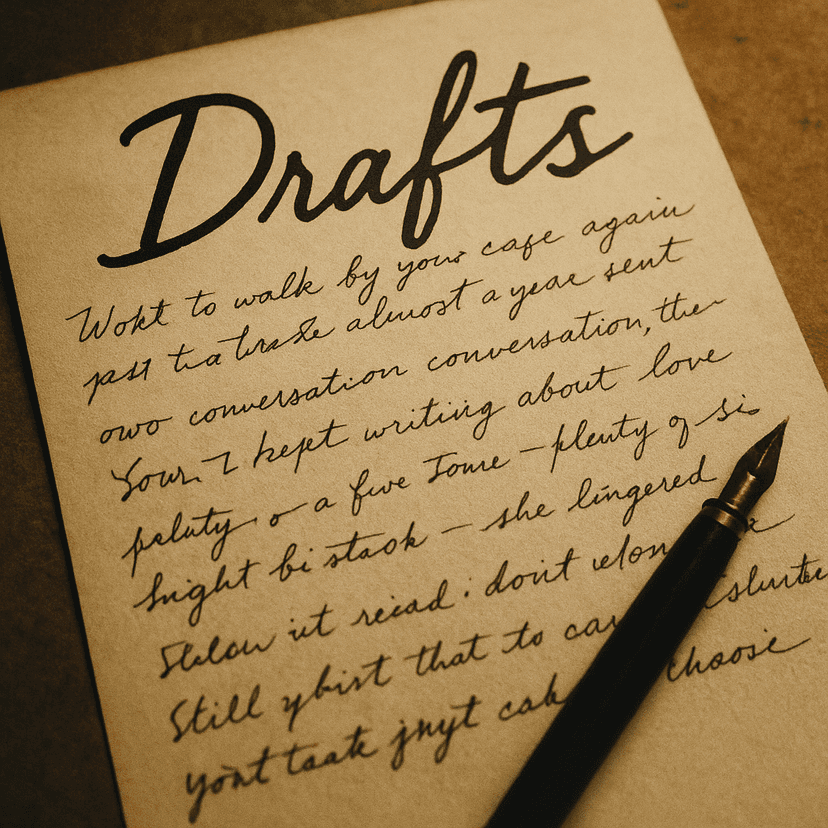 Drafts by David Kastling