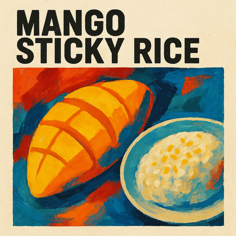 Mango Sticky Rice by David Kastling
